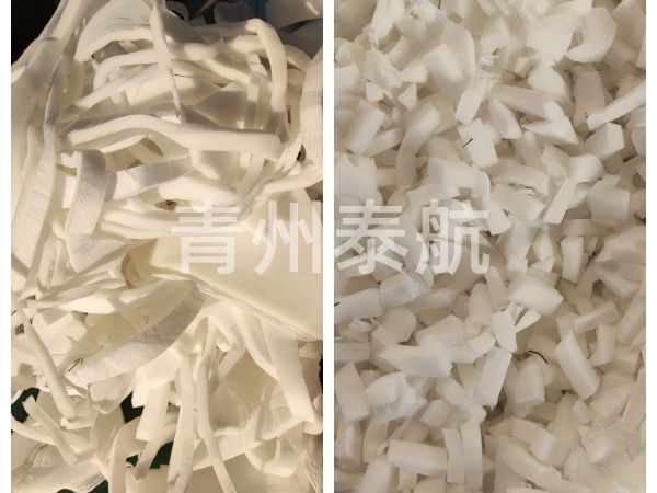 海绵边切割对比