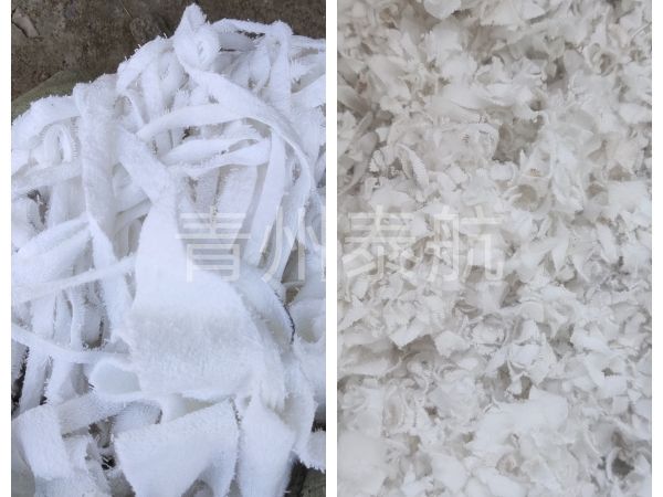 无纺布条切割对比